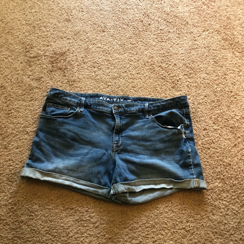 Jean shorts